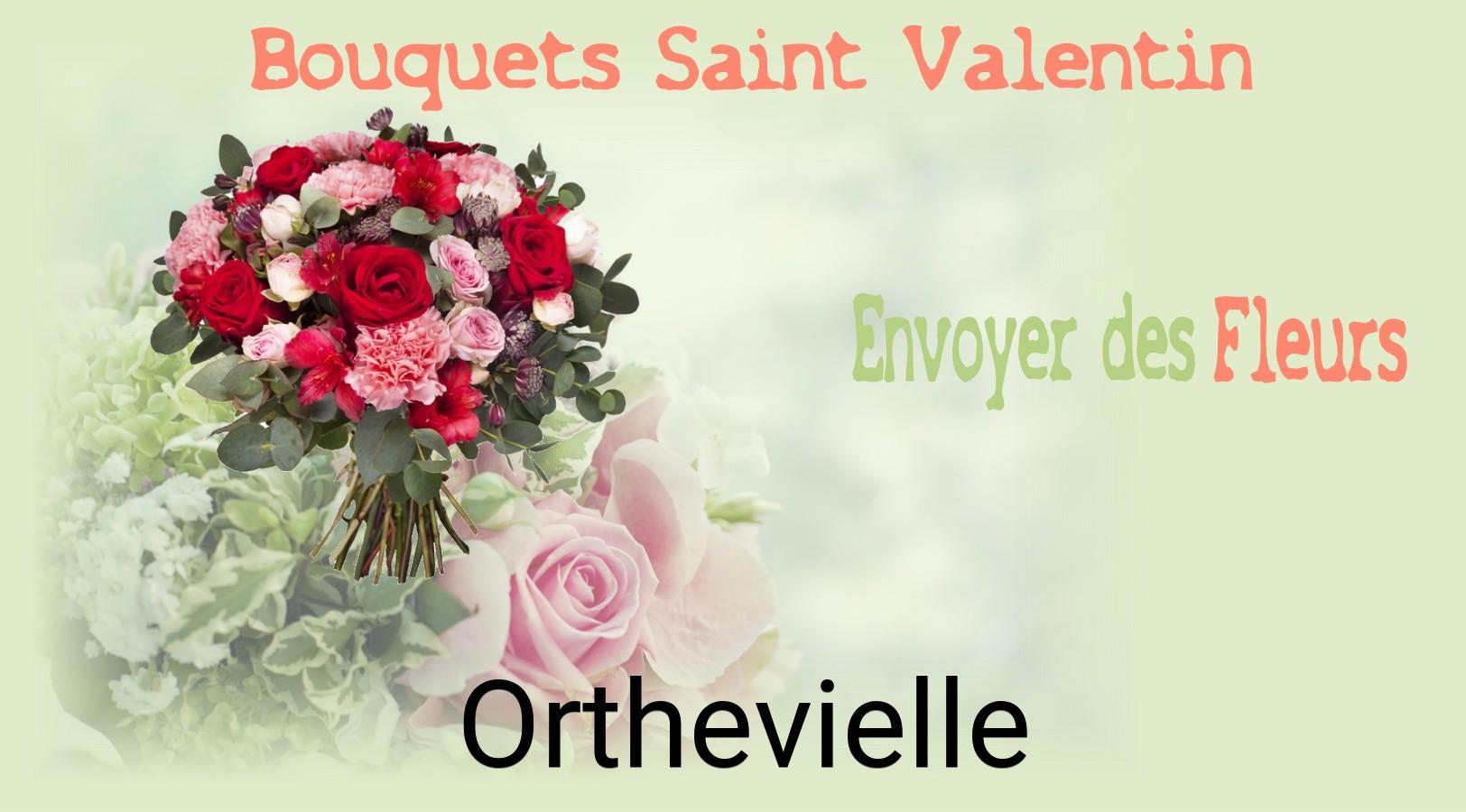 Roses de Saint-Valentin livrées à Orthevielle